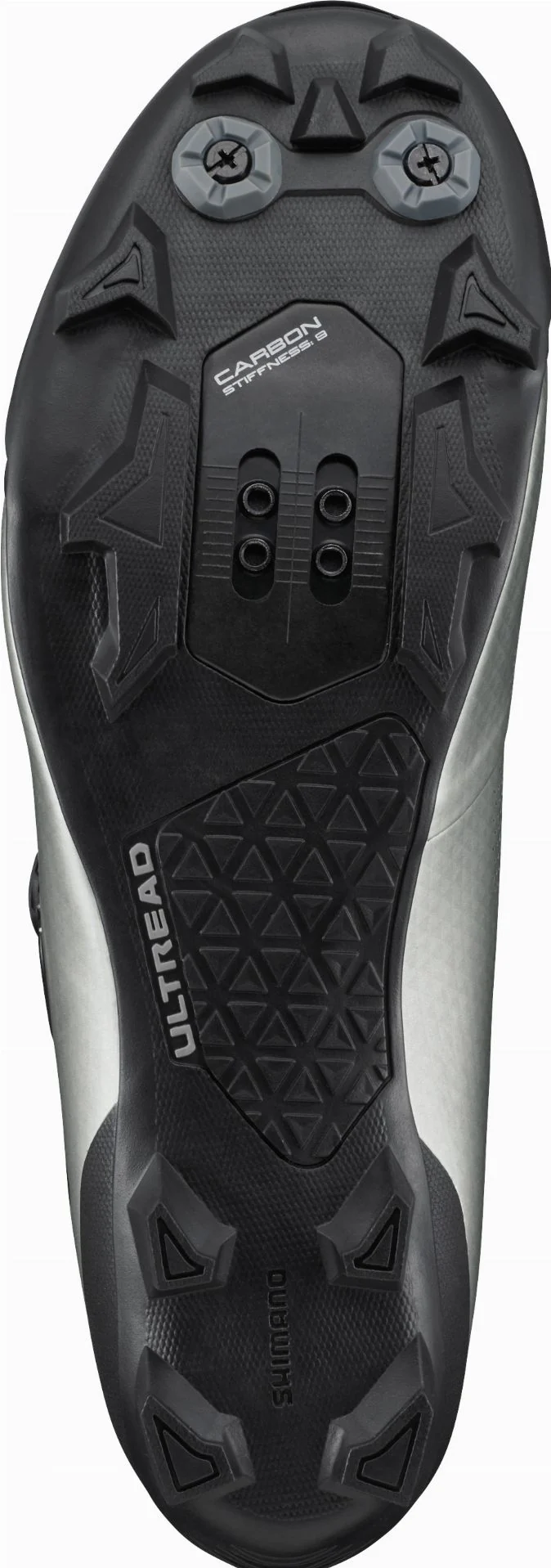 Shimano XC703 MTB-Schuhe SPD breite Ausführung silver