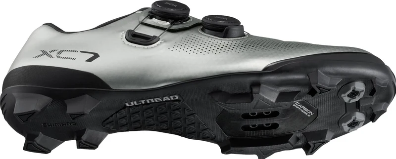 Shimano XC703 MTB-Schuhe SPD breite Ausführung silver