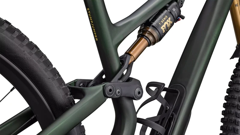 Specialized Stumpjumper 15 Pro MTB-Fully Satin Green Tint/Gunmetal/Satin Metallic Sulphur