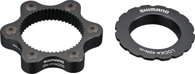 Shimano Bremsscheiben-Adapter Center Lock für 6-Loch Bremsscheibe SM-RTAD05