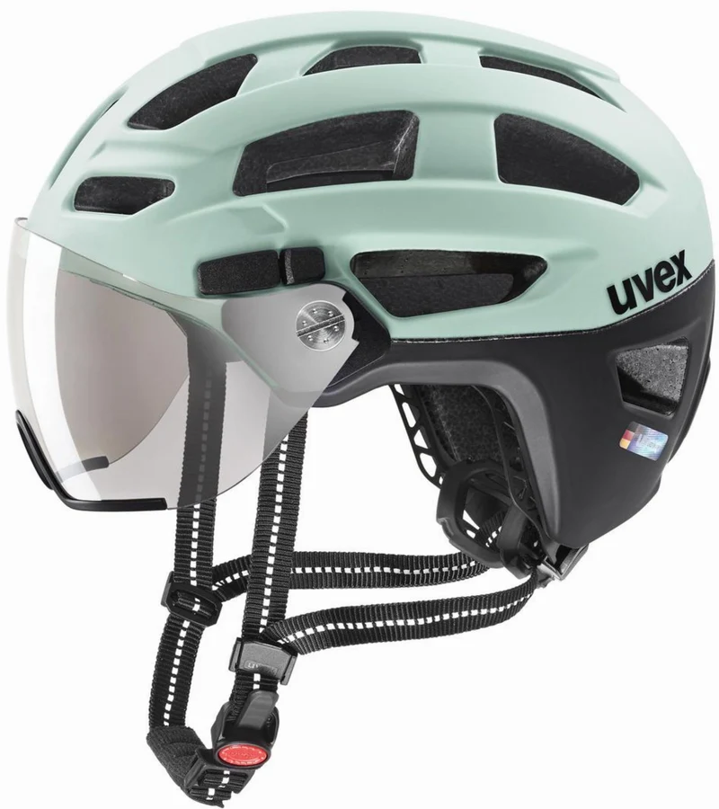 Uvex Finale Visor Helm jade-black matt