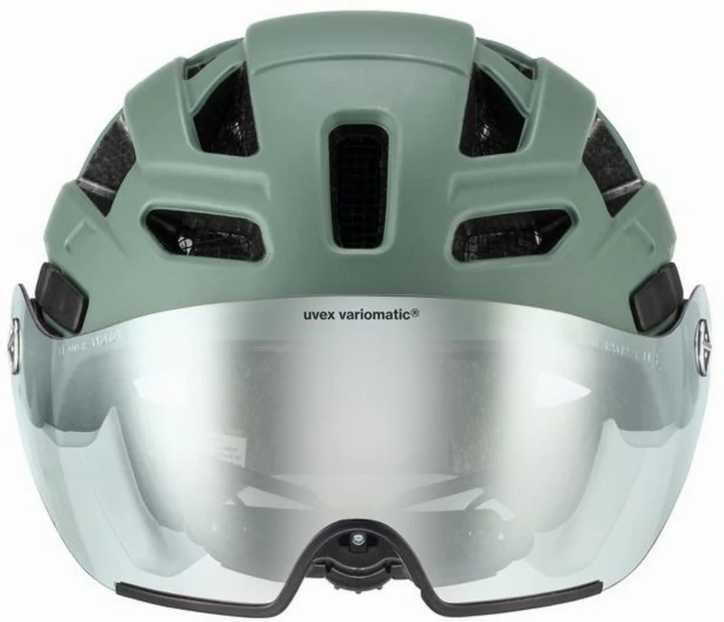 Uvex Finale Visor V Helm moss green-cloud matt