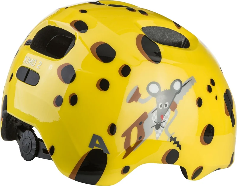 Alpina Ximo 2 Kinder-Helm yellow gouda gloss