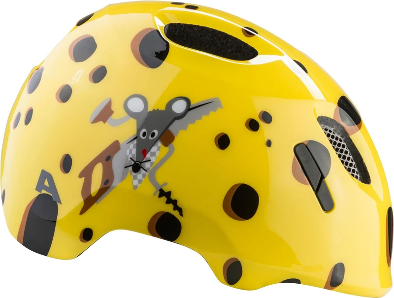 Alpina Ximo 2 Kinder-Helm yellow gouda gloss