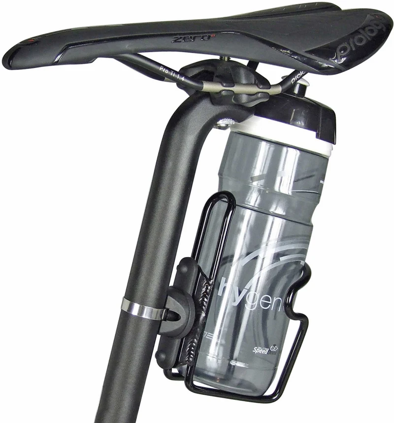 KLICKfix Bottlefix Flaschenhalter-Adapter schwarz