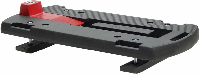 KLICKfix GTA Gepäckträger-Adapterplatte schwarz