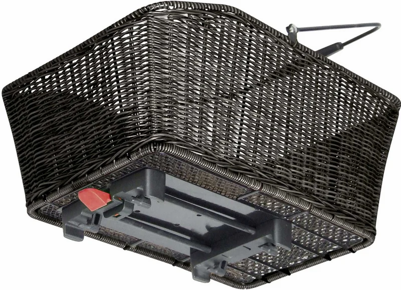 KLICKfix Structura GT Gepäckträgerkorb für Racktime schwarz fein