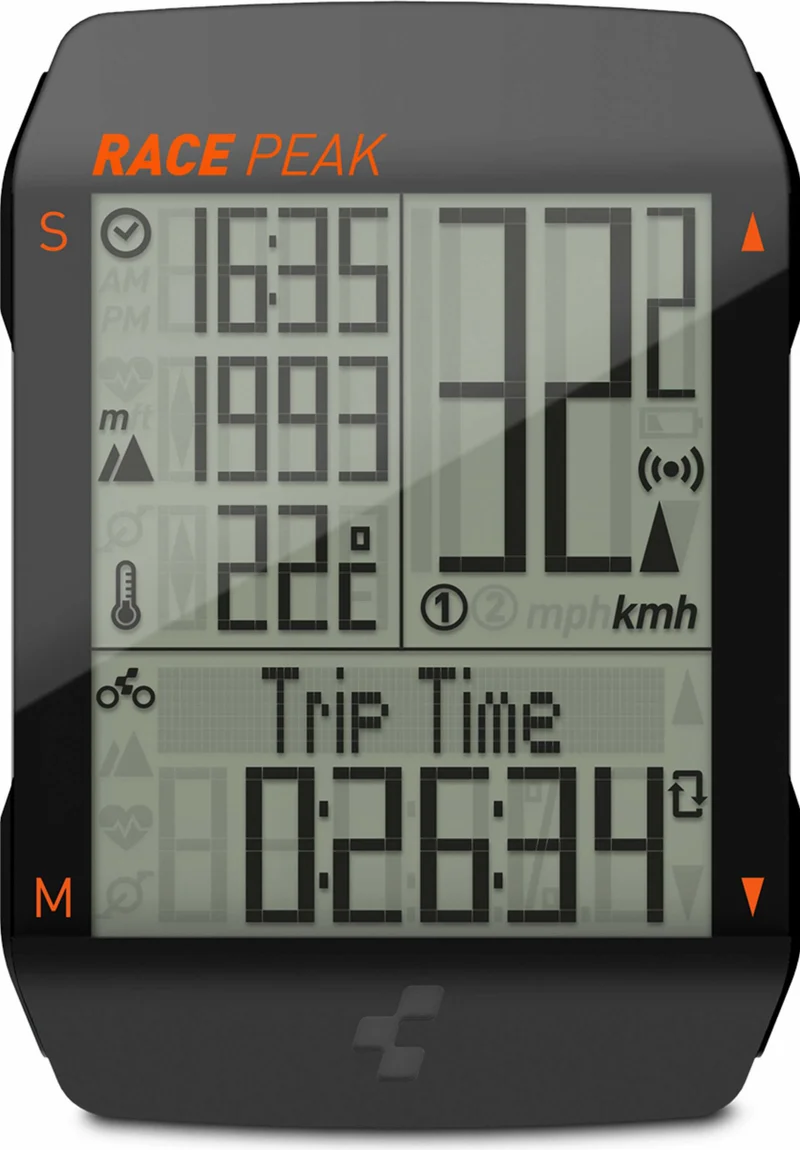 Cube Fahrradcomputer RACE PEAK black´n´black