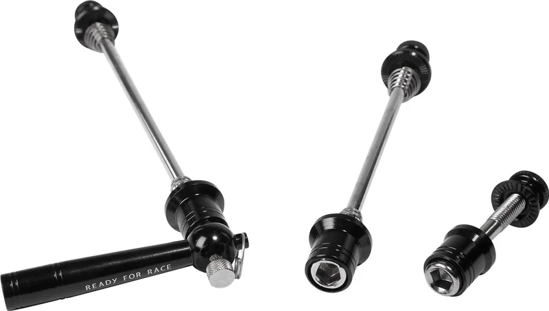 RFR Schnellspanner-Set mit Diebstahlschutz VR/HR u. Sattel-Diebstahlschutz