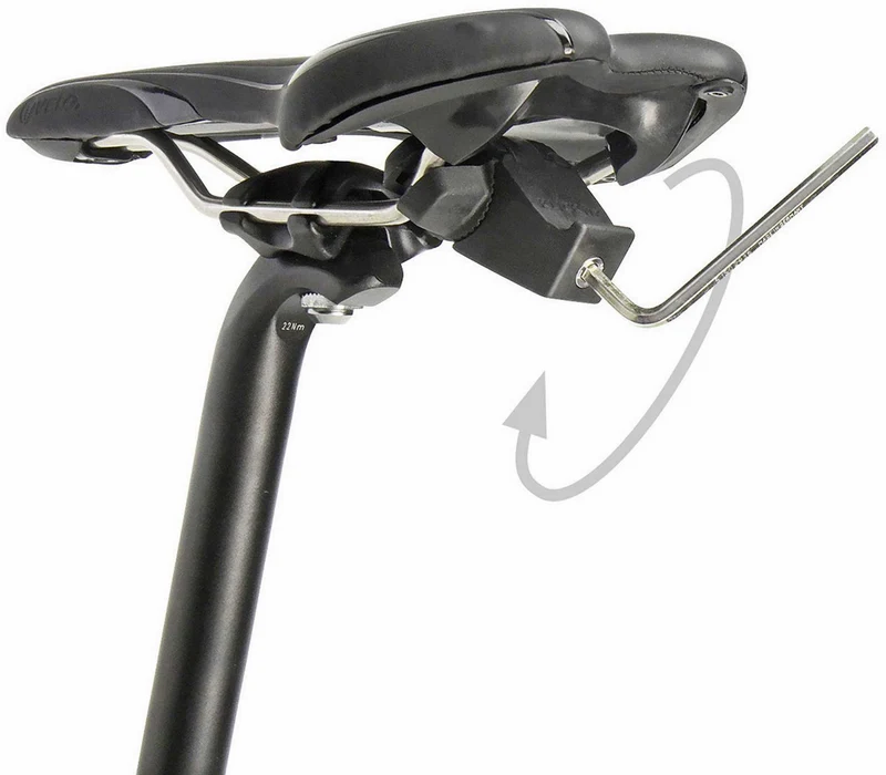 Klickfix Contour Satteladapter schwarz