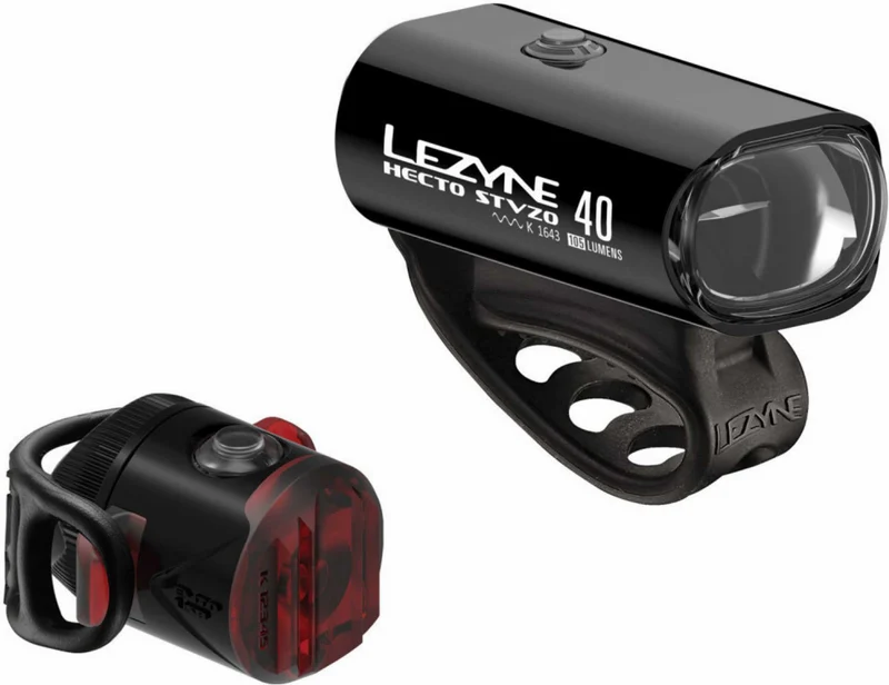 Lezyne LED Beleuchtungsset Hecto Drive 40 + Femto StVZO