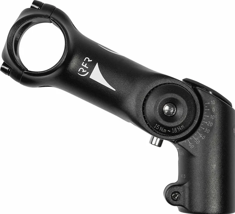 RFR erhöhter verstellbarer Vorbau MTB black Ø 31,8 mm 120mm