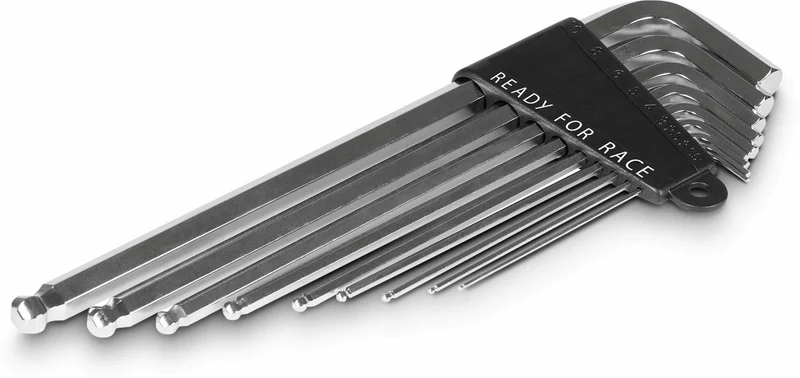 RFR Innensechskant-Schlüssel-Set silver 230 x 85 mm