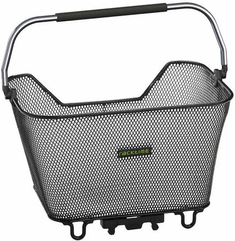 Racktime Baskit Deluxe Gepäckträgerkorb schwarz