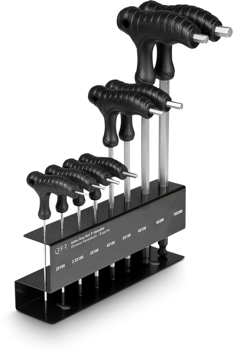 RFR Innensechskant-Schlüssel-Set T-Form silver