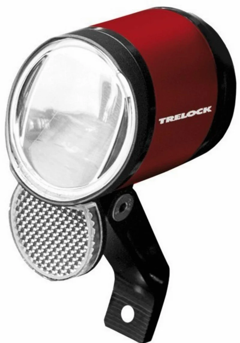 Trelock LS 906 BIKE-I PRIO® Dynamo Frontscheinwerfer 80 Lux rot