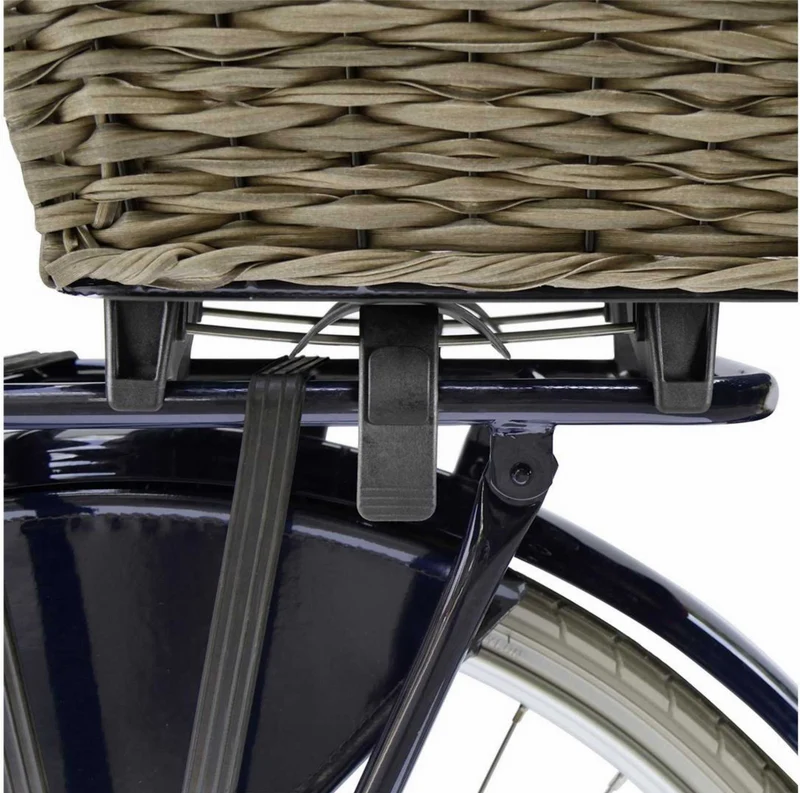 KLICKfix Structura GT Hinterradkorb Korbklip schilf braun