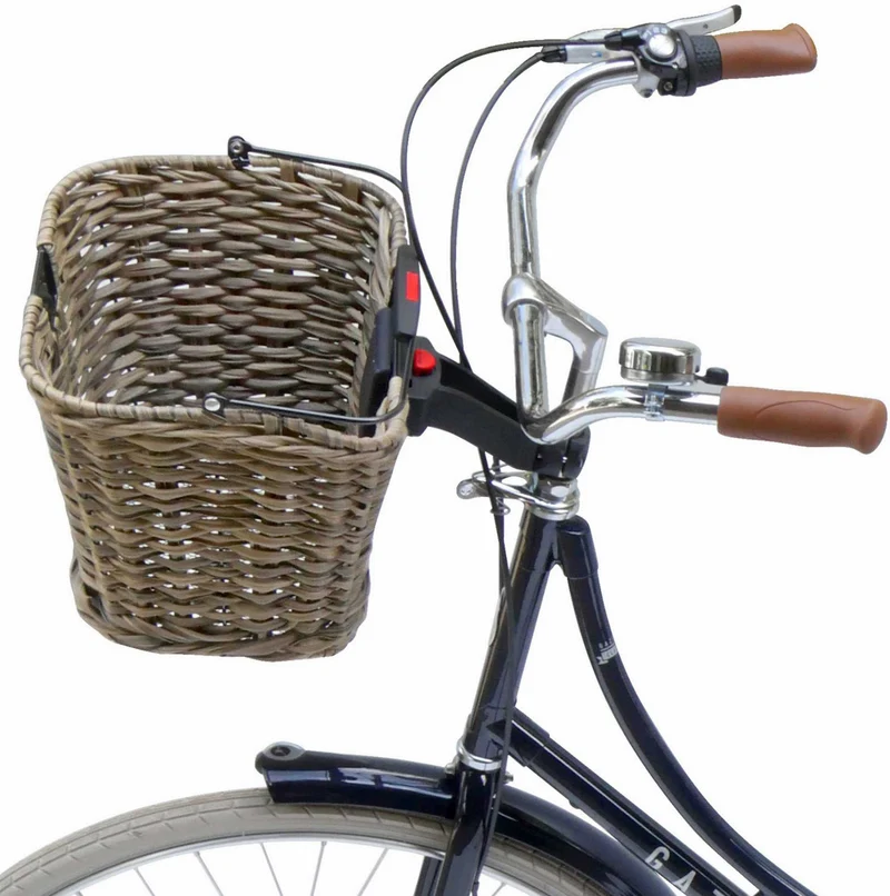 KLICKfix Structura Fahrrad/Lenkerkorb schilf braun