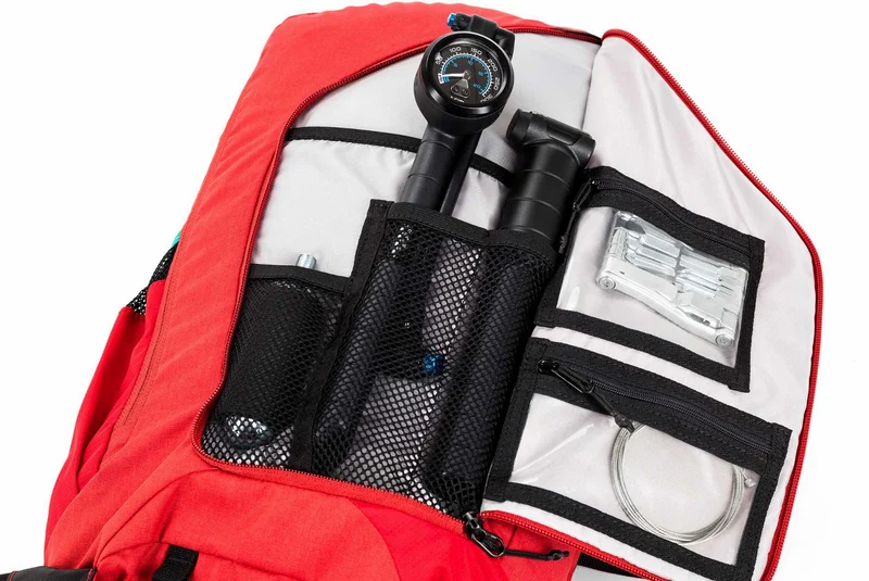 Cube EDGE TRAIL Rucksack red