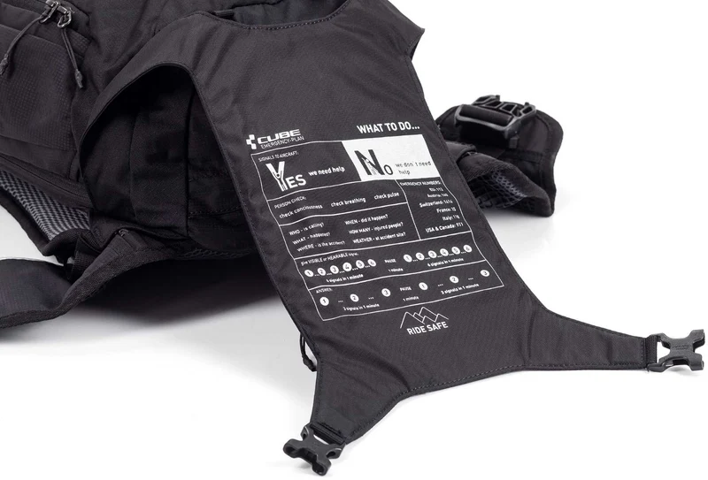 Cube EDGE TRAIL Rucksack black