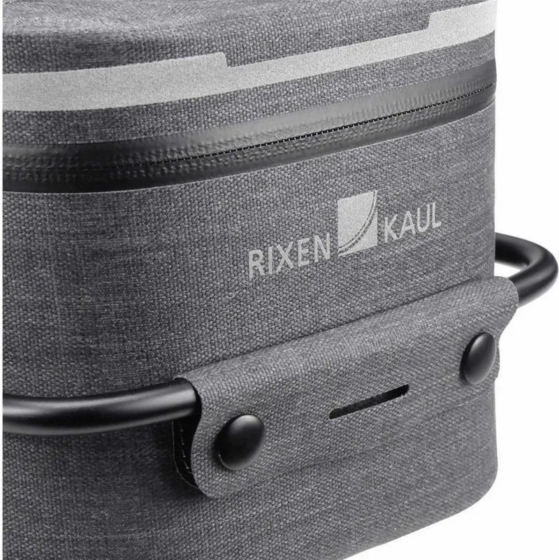 KLICKfix Contour Satteltasche waterproof 4 L grau