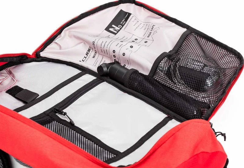 Cube PURE 4RACE Rucksack red