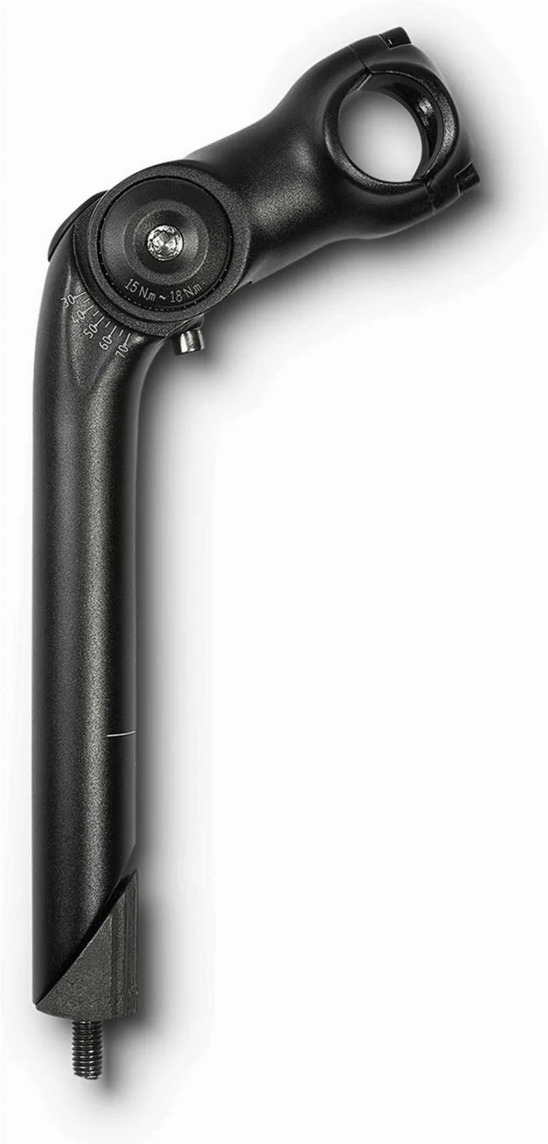 RFR verstellbarer Vorbau mit Schaft Trekking black 25,4 mm