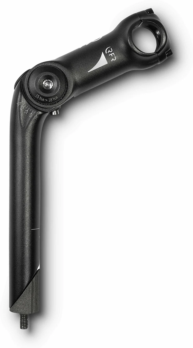 RFR verstellbarer Vorbau mit Schaft Trekking black 25,4 mm x 105 mm
