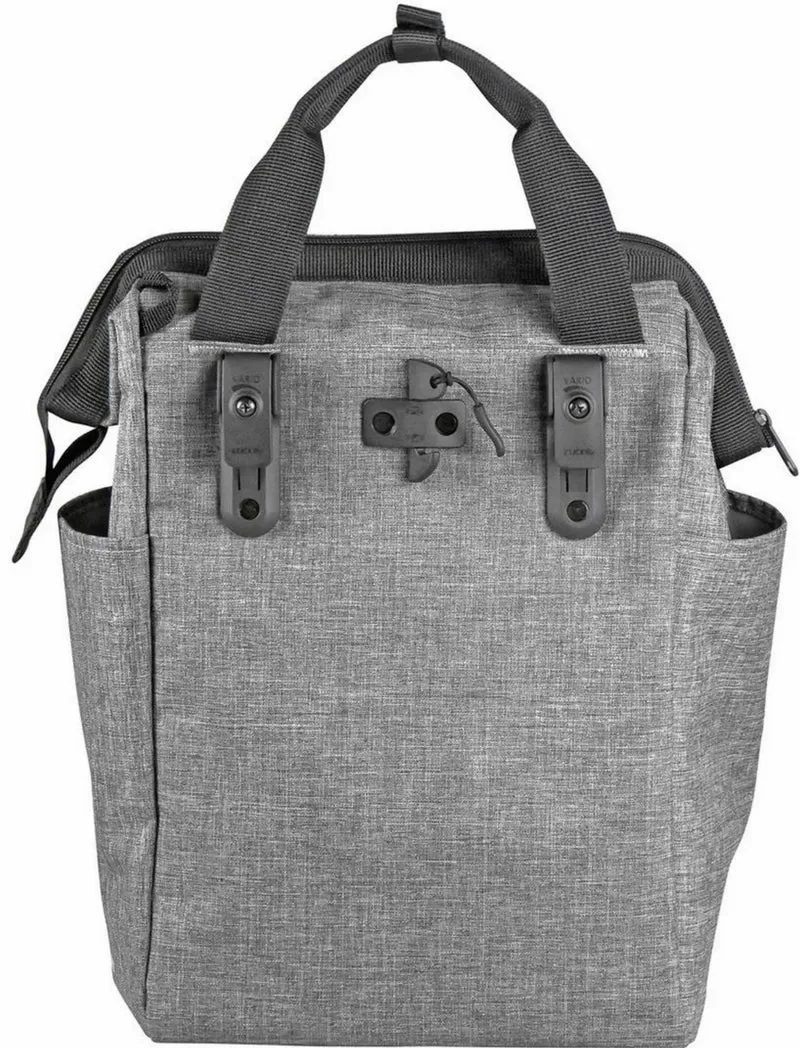 KLICKfix Roomy GT Gepäckträgertasche twist silver