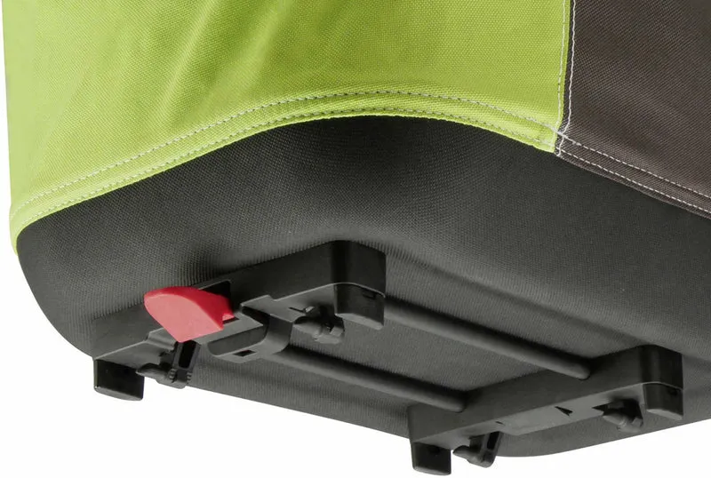 KLICKfix Shopper Alingo GT Gepäckträgertasche für Racktime grün/braun