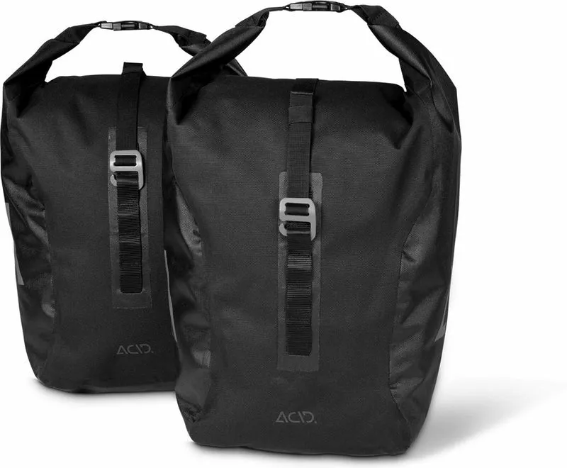 ACID TRAVLR Gepäckträgertaschen 20/2 Stück black