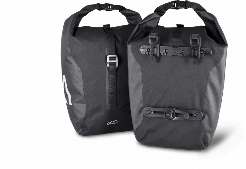 ACID TRAVLR Gepäckträgertaschen 20/2 Stück black