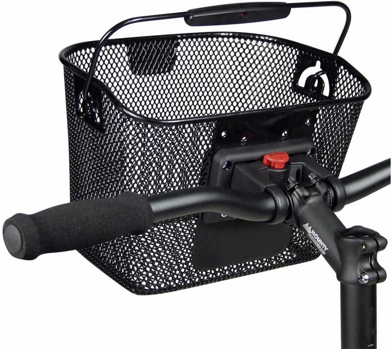 KLICKfix Mini Korb Lenkerkorb feinmaschig schwarz