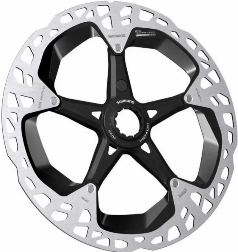 Shimano BREMSSCHEIBE RT-EM910 160MM MIT LOCK RING INNENVERZAHNUNG