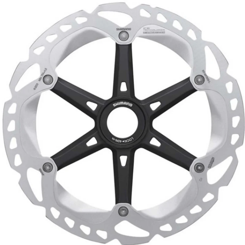 Shimano BREMSSCHEIBE RT-MT800 203 MM MIT LOCK RING AUSSENVERZAHNUNG