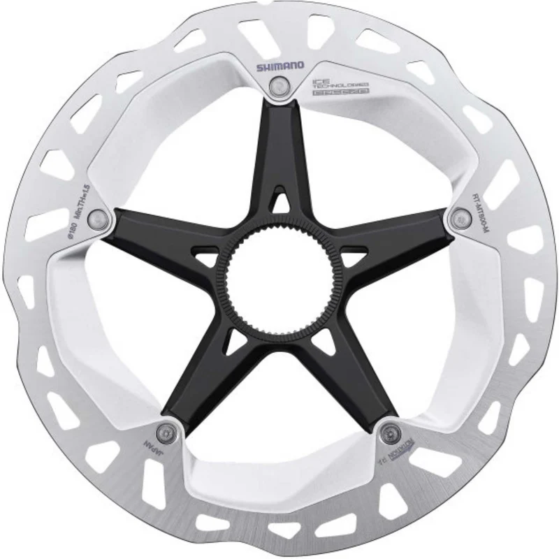 Shimano BREMSSCHEIBE RT-MT800 180 MM MIT LOCK RING AUSSENVERZAHNUNG