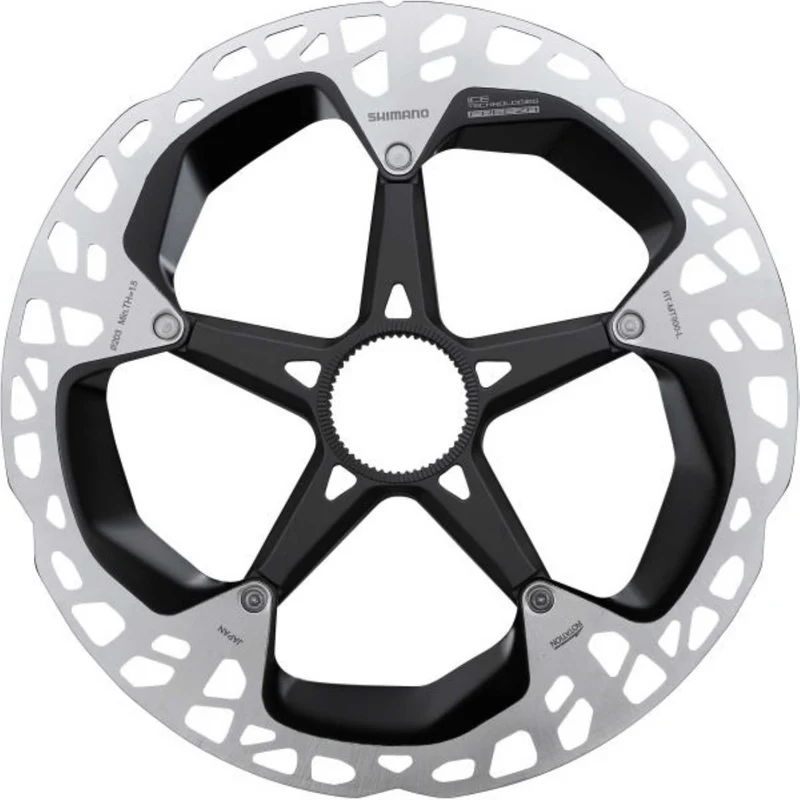 Shimano BREMSSCHEIBE RT-MT900 203 MM MIT LOCK-RING AUSSENVERZAHNUNG
