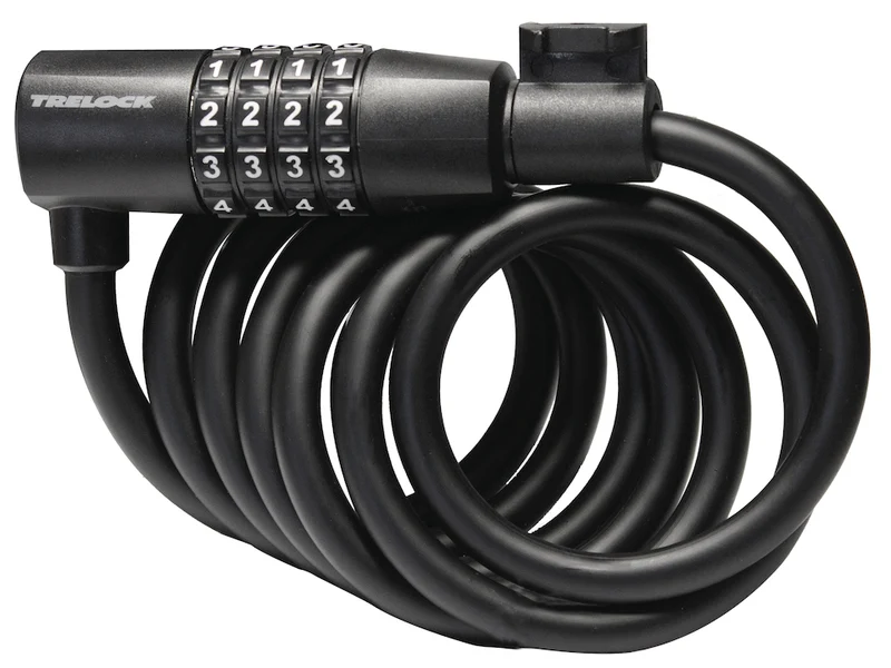 Trelock SK 108 Code 180/8 Spiralkabelschloss