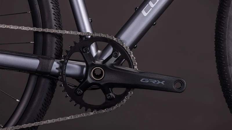 Cube Nuroad SLX Gravelbike Diamant 28" ashgrey´n´grey
