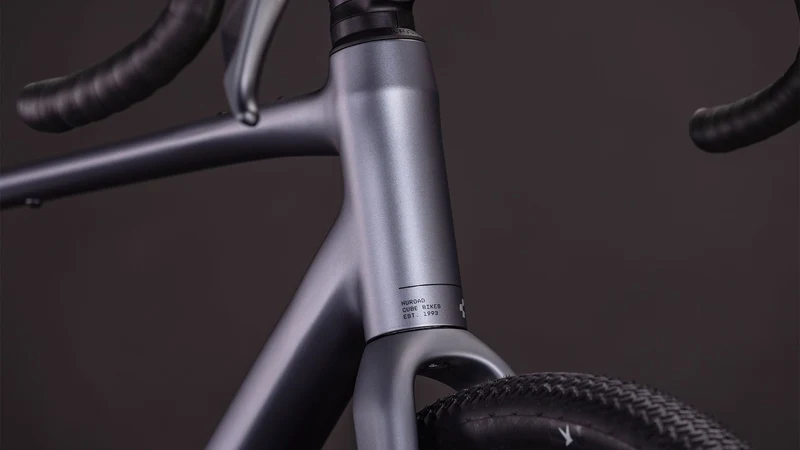 Cube Nuroad SLX Gravelbike Diamant 28" ashgrey´n´grey