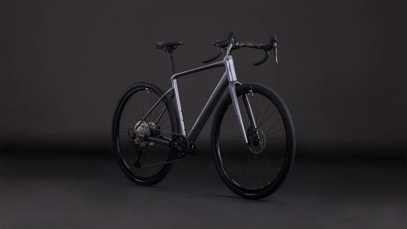 Cube Nuroad SLX Gravelbike Diamant 28" ashgrey´n´grey