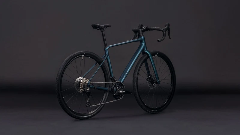 Cube Nuroad Race Gravelbike Diamant 28" royalgreen´n´black
