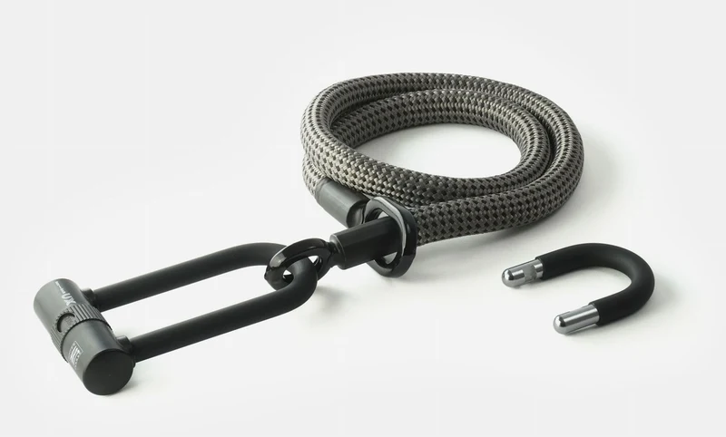 tex-lock eyelet Textilschloss mit Ösen inkl. U/X Bundle Bügelschloss