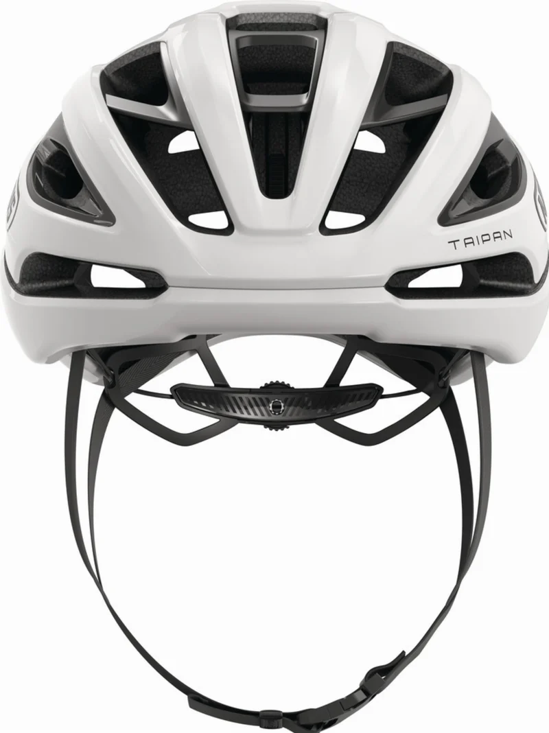Abus Taipan Rennrad-Helm shiny white
