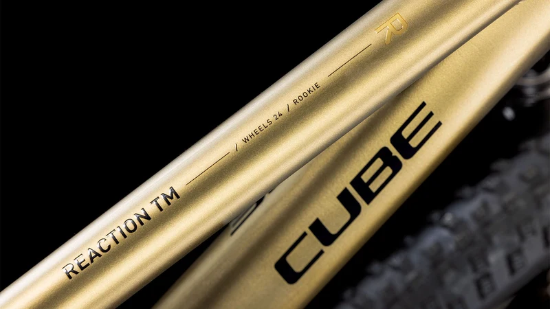 Cube Reaction 240 TM Kinderrad Diamant 24" goldenlime´n´black one size