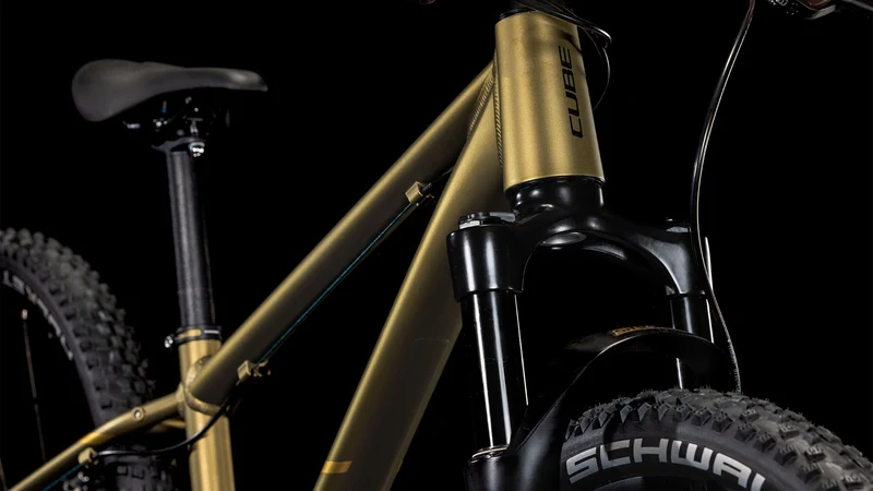 Cube Reaction 240 TM Kinderrad Diamant 24" goldenlime´n´black one size