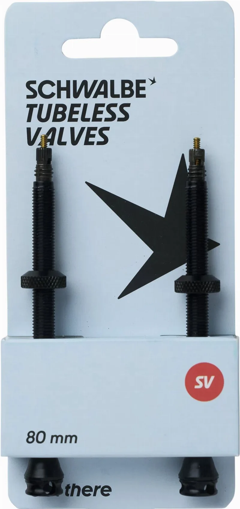 Schwalbe Tubeless-Ventil Aluminium, 2 Stück schwarz