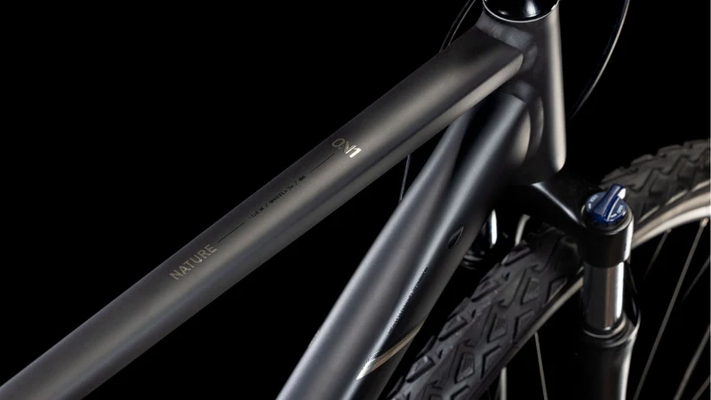 Cube Nature One Crossrad Diamant 28" black´n´black