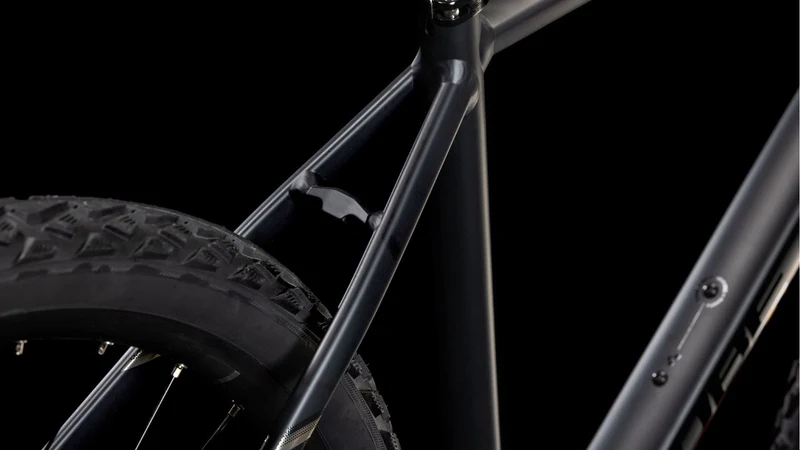 Cube Nature One Crossrad Diamant 28" black´n´black