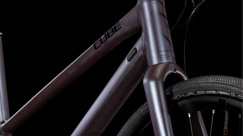 Cube Nulane One Fitnessbike Trapeze 28" mineralgrey´n´black